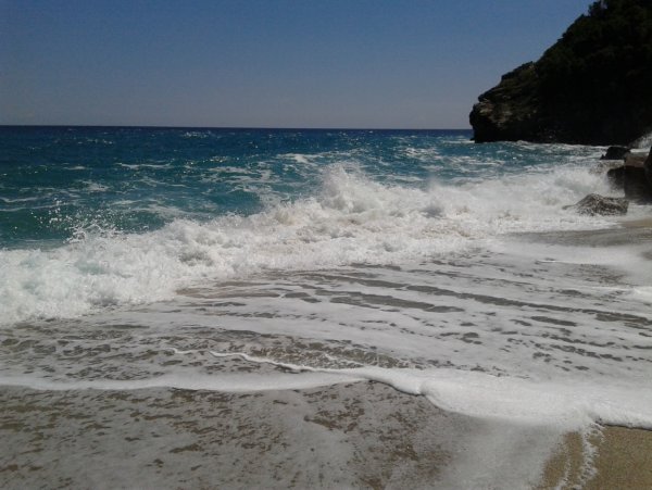 Море барашки небо