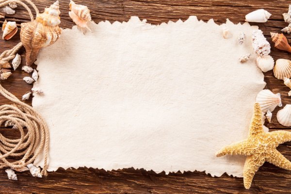 Красивый морской фон для текста