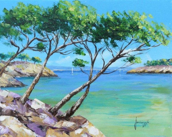 Море гуашью