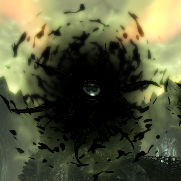 Хермеус мора скайрим арт