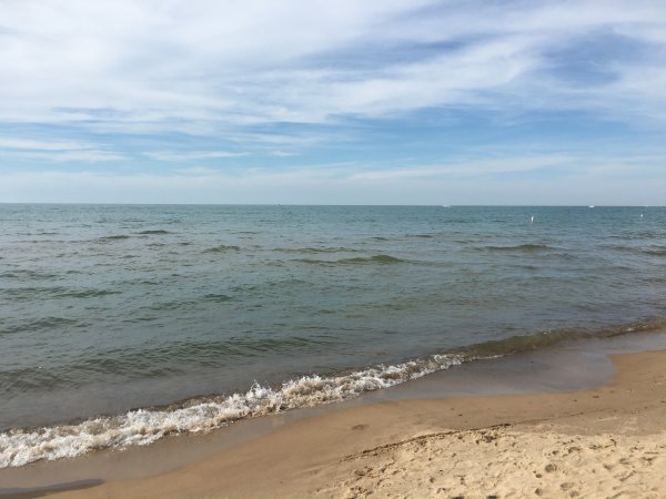 Голубицкий поселок Азовского моря