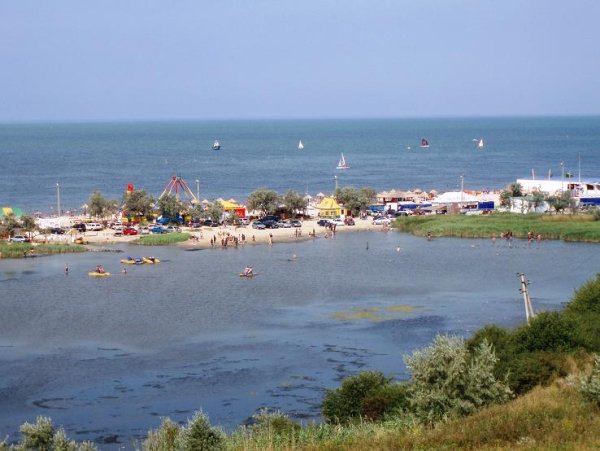 Азовское море станица Голубицкая