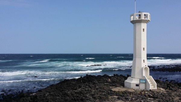 Маяк на острове Чеджудо.