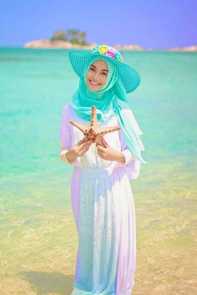 Мусульманка со спины