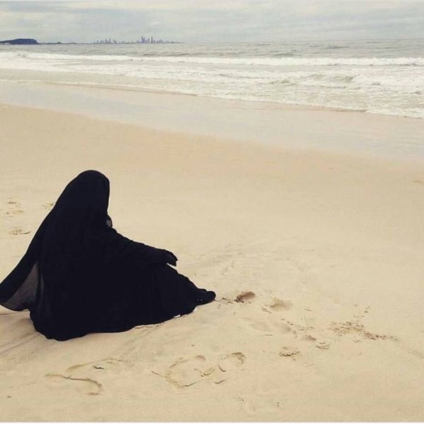 Мусульманка в платке