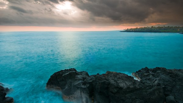 Красивый океан пляж