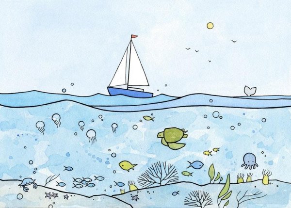 Рисование пейзажа карандашом