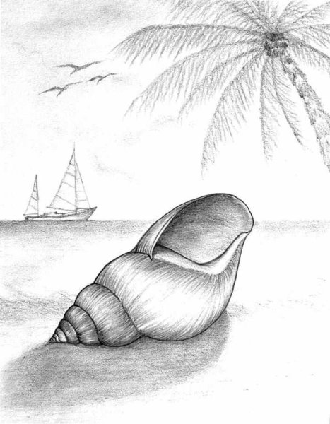 Рисунок на тему лето