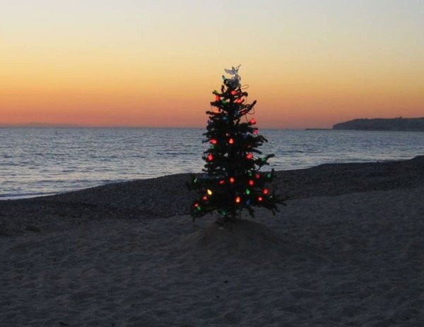 Новый год на море
