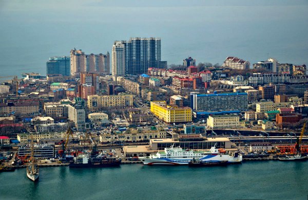 Эгершельд вид Владивосток