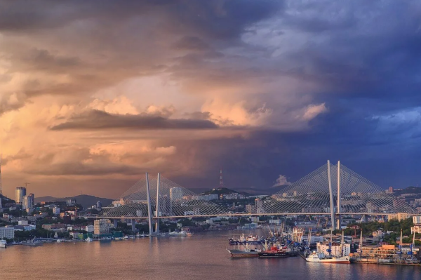 Бухта золотой Рог Владивосток