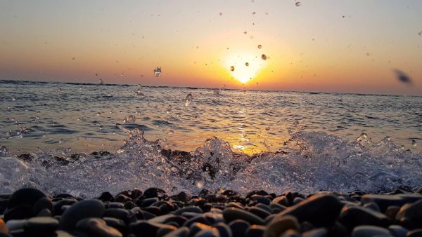 Море пейзаж Лазаревское