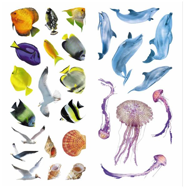 Обитатели моря для детей