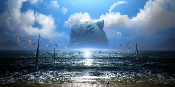 Фантастические морские пейзажи