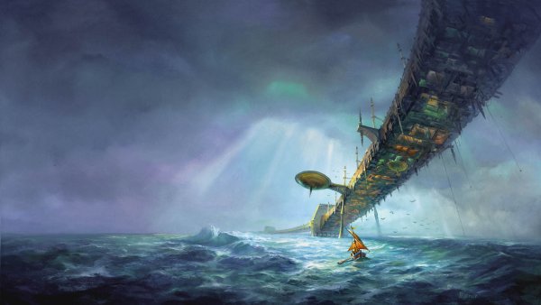 Фантастические морские пейзажи