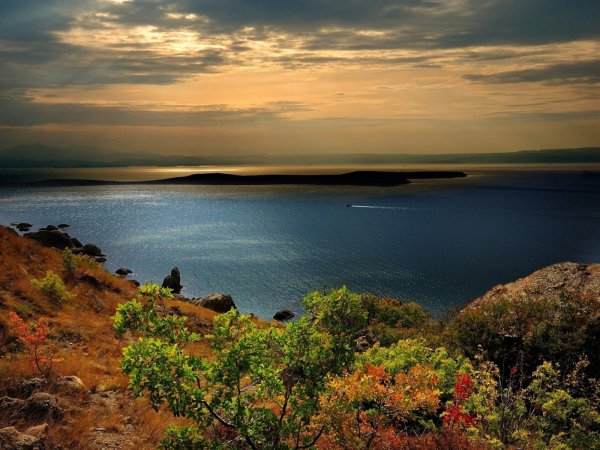 Черное море красивый пейзаж