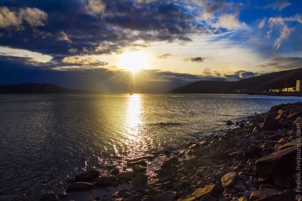 Нагаевская бухта в Магадане