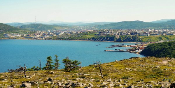 Магадан набережная Нагаево