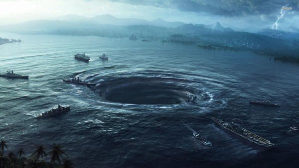 Ночь в море