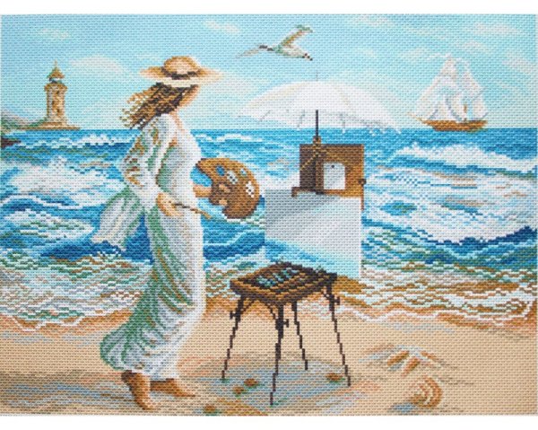 Матренин Посад вышивка море