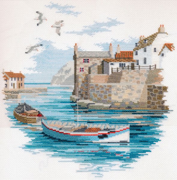 Вышивка крестом море