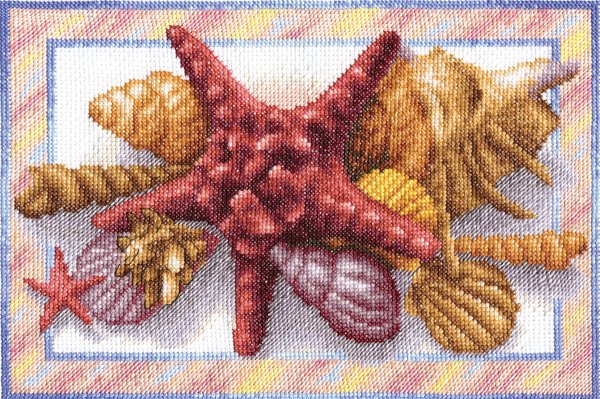 Схемы вышивки крестом корабли парусники