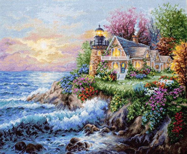 Наборы для вышивания крестиком морская тема