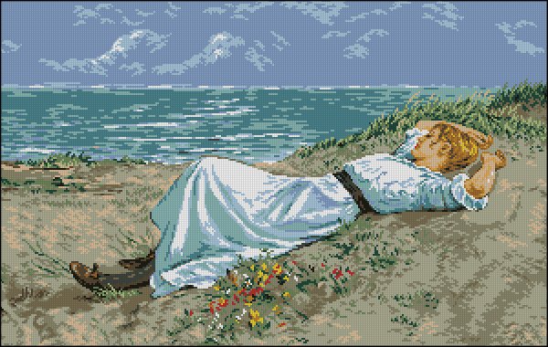 Набор для вышивания "Алиса" 3-02 "Южный берег"