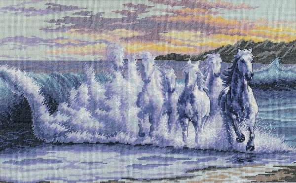 Вышивка морские мотивы