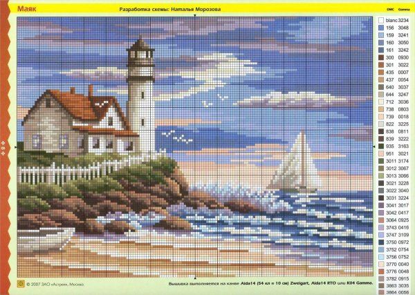 Панно вышитое гладью