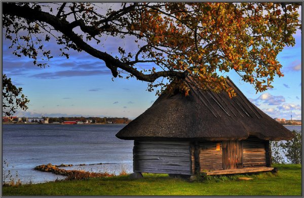 Рыбачья Хижина на берегу Азовского моря Куинджи