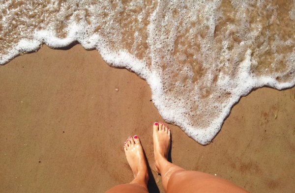 Следы на песке