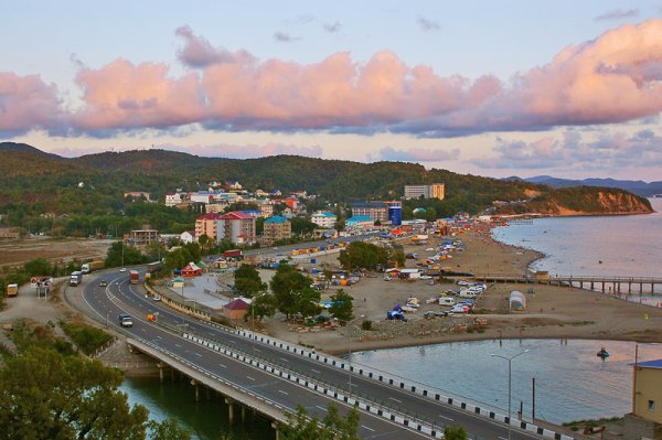 Поселок Джубга Краснодарский край море