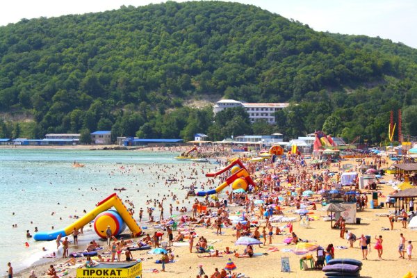 Джубга Центральный пляж