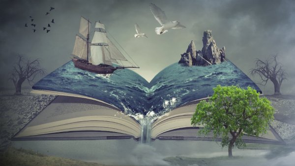 Книга открывает мир