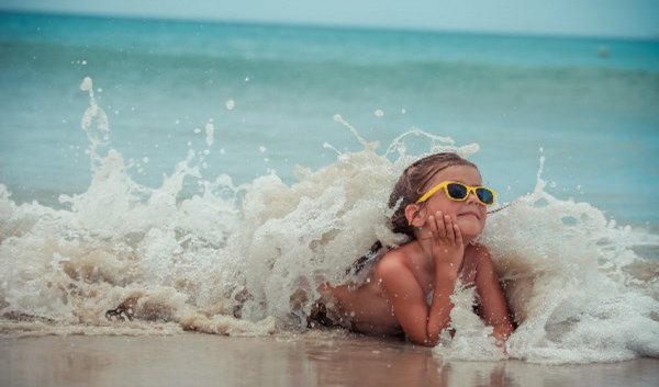 Детская фотосессия на море