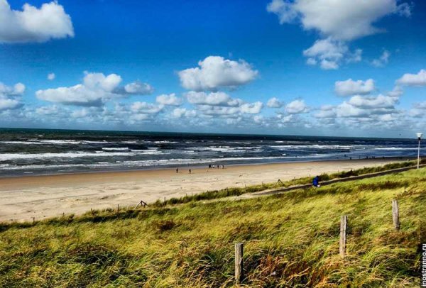 Нидерланды Схевенинген берег