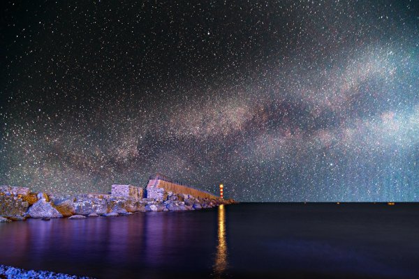 Море ночь звезды