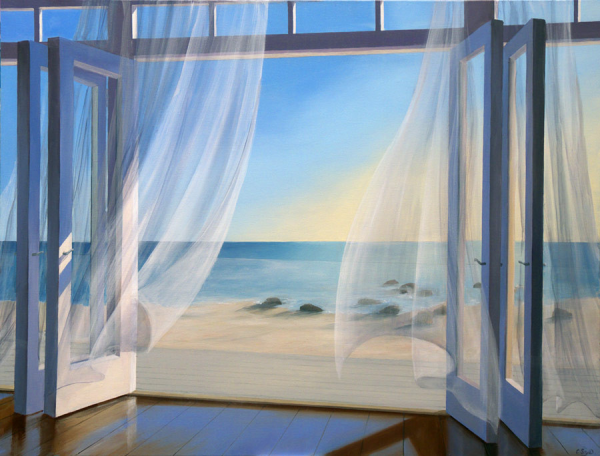 Занавеска на ветру