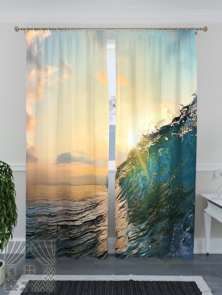 Шторы на дверной проем