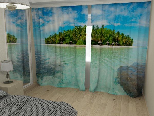 Фотошторы безмятежность