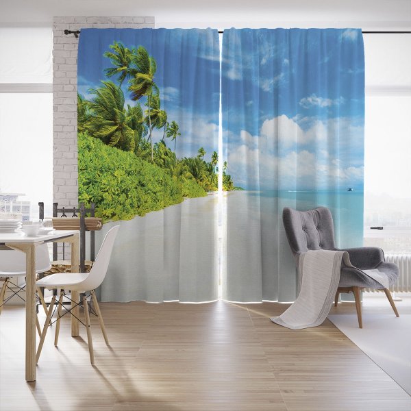 Рулонные шторы пейзаж