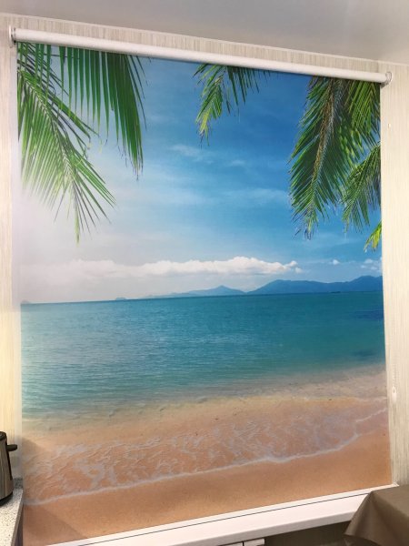 Шторы морская волна в интерьере