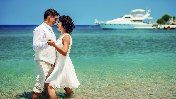 Свадебная фотосессия на море