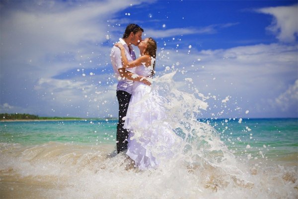 Свадьба на море
