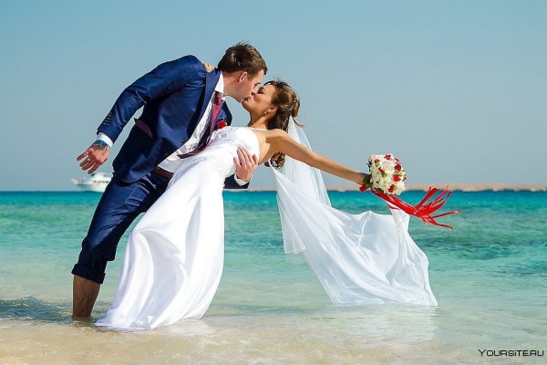 Свадебная фотосессия на море