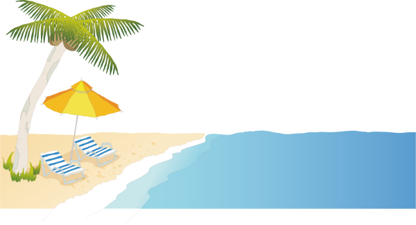 Пляж без фона