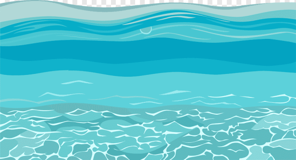 Вода нарисованная