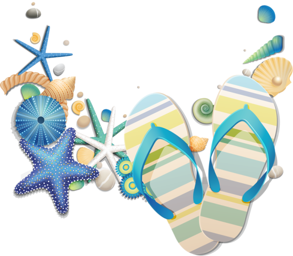 Морская тематика на прозрачном фоне