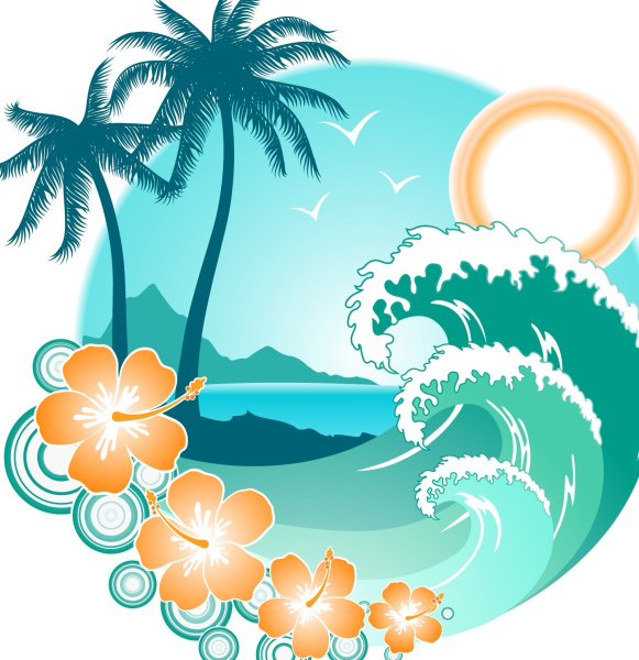 Водная гладь без фона